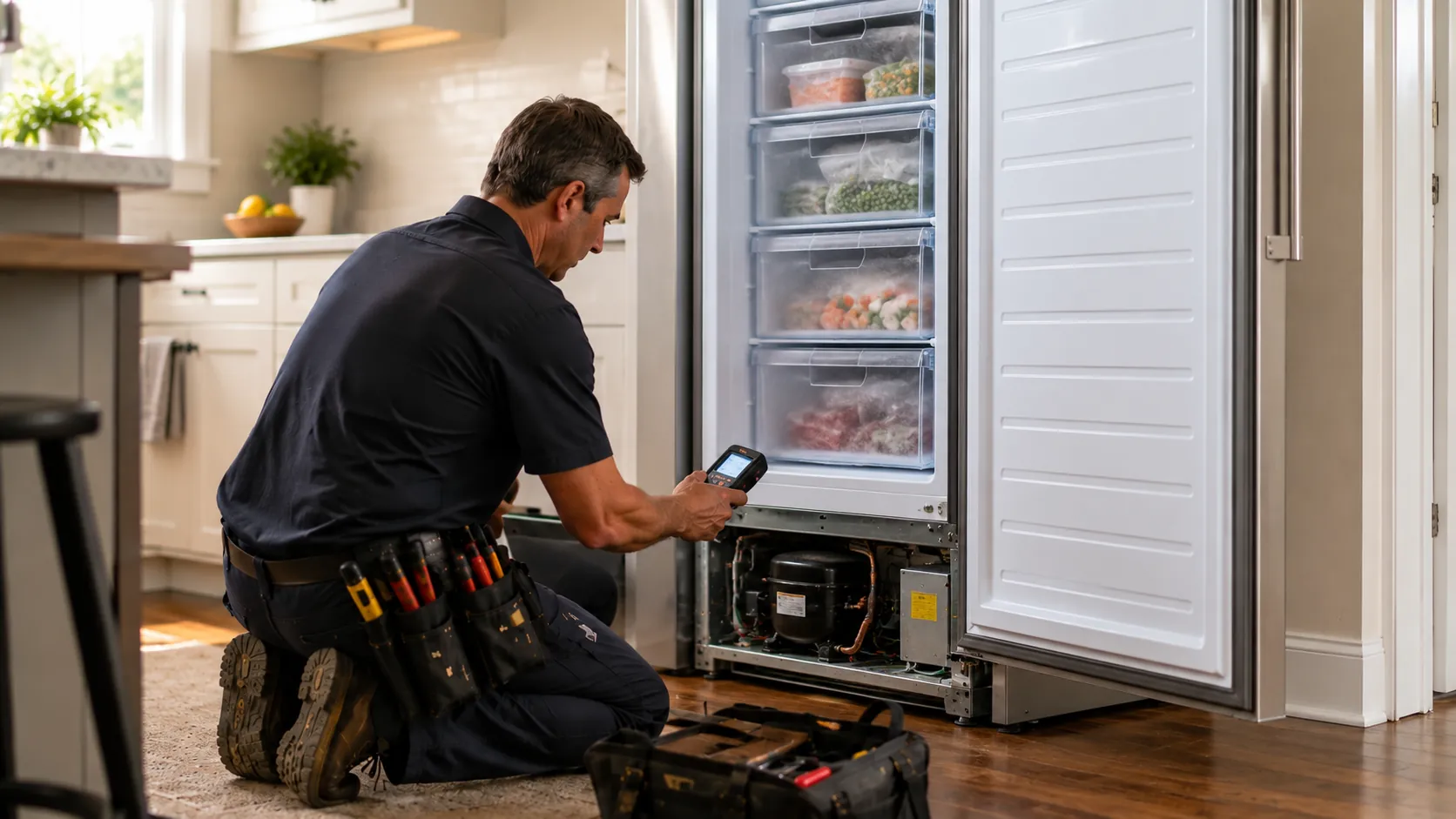 Freezer not freezing?Upright and chest freezer repair.