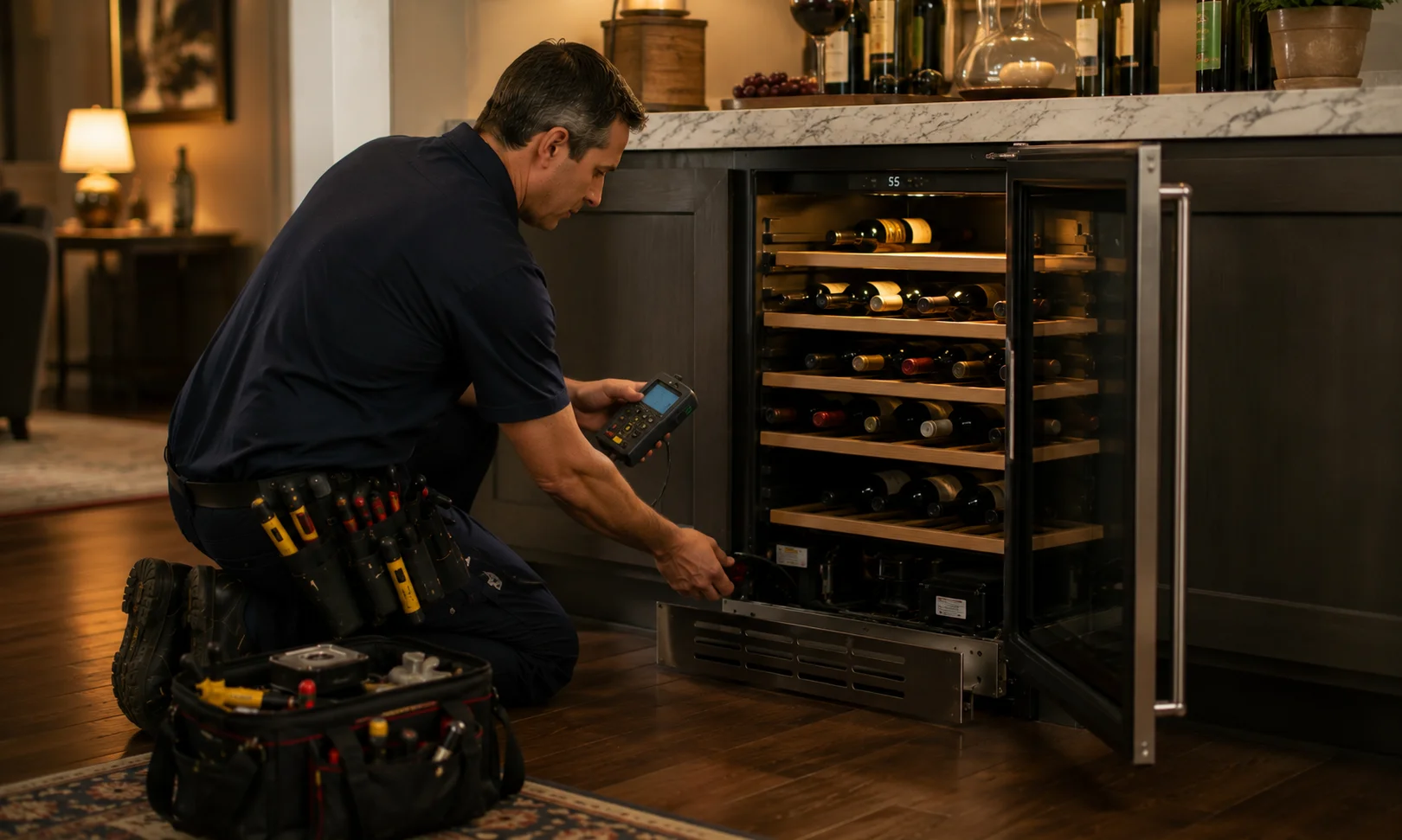 Wine cooler not holding temperature?Protect your bottles — fixed today.